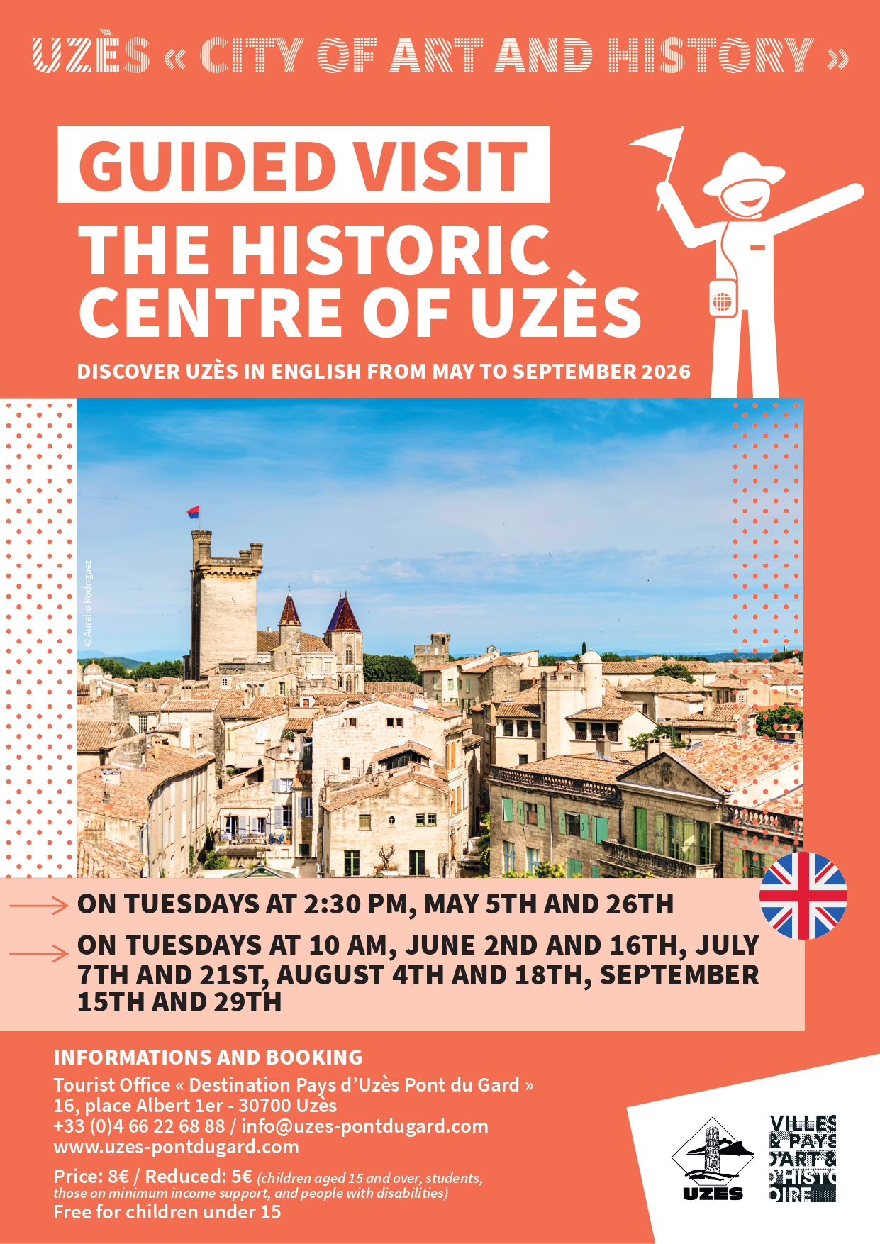 Guided visit : The historic center of Uzes - Uzès, Town of Art and History