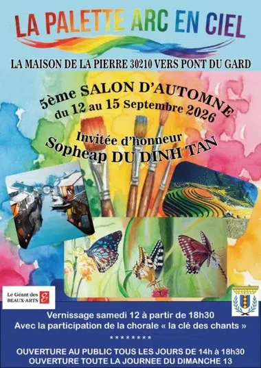 5ème Salon d’Automne La Palette Arc-en-ciel