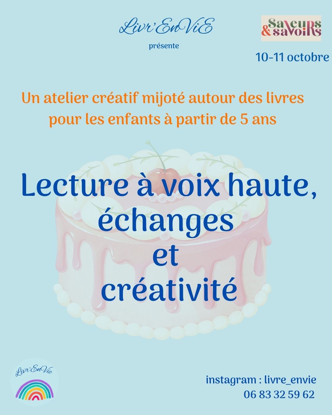 Atelier créatif mijoté autour des livres pour les enfants