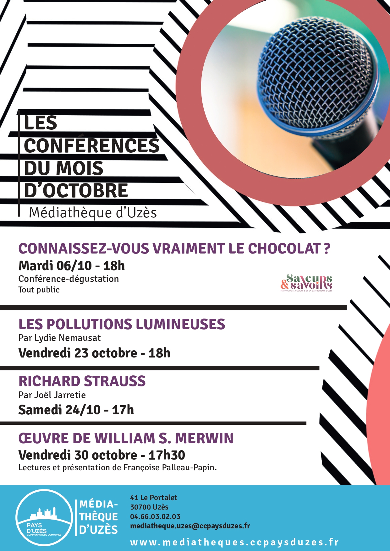 Conférence - Les oeuvres de William S. Merwin