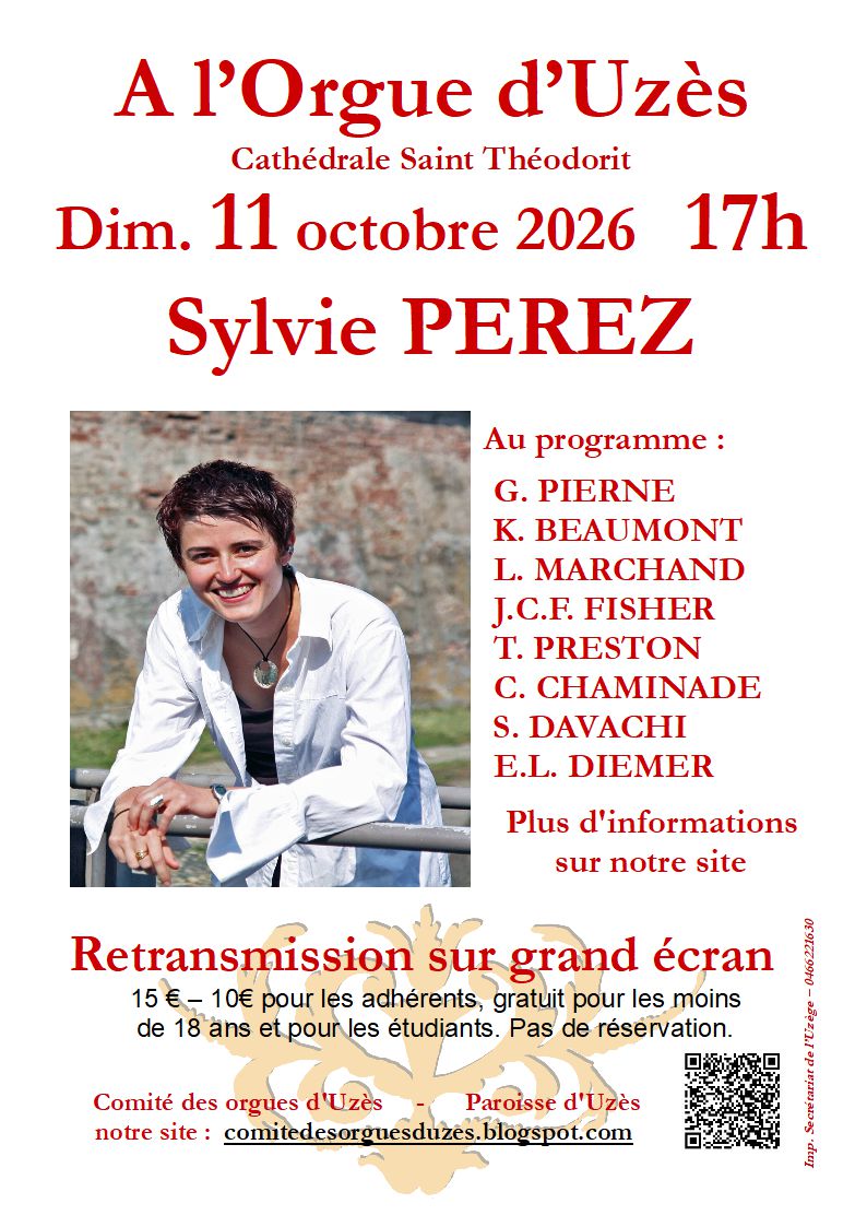 Concert d'Orgue à la Cathédrale Saint Theodorit - Sylvie Perez