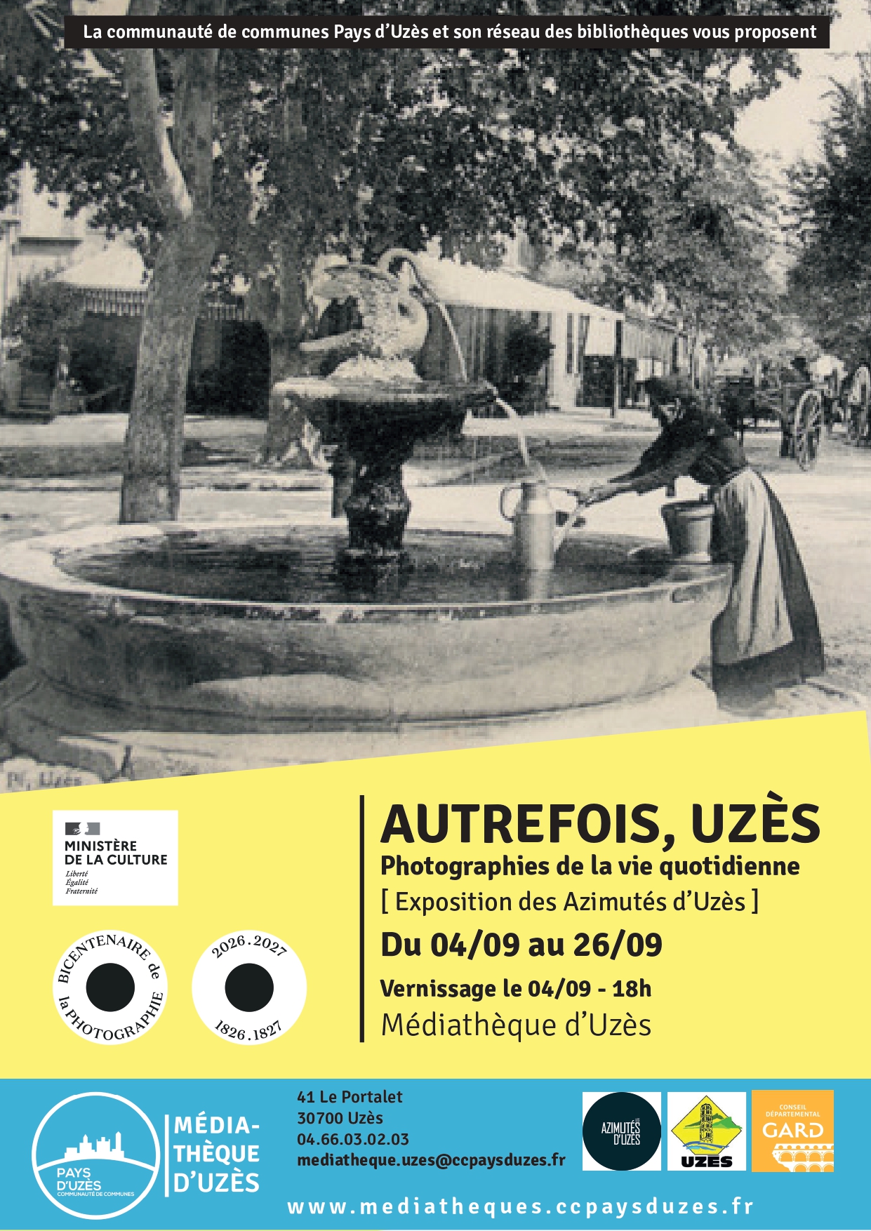 Autrefois, Uzès - Photographies de la vie quotidienne
