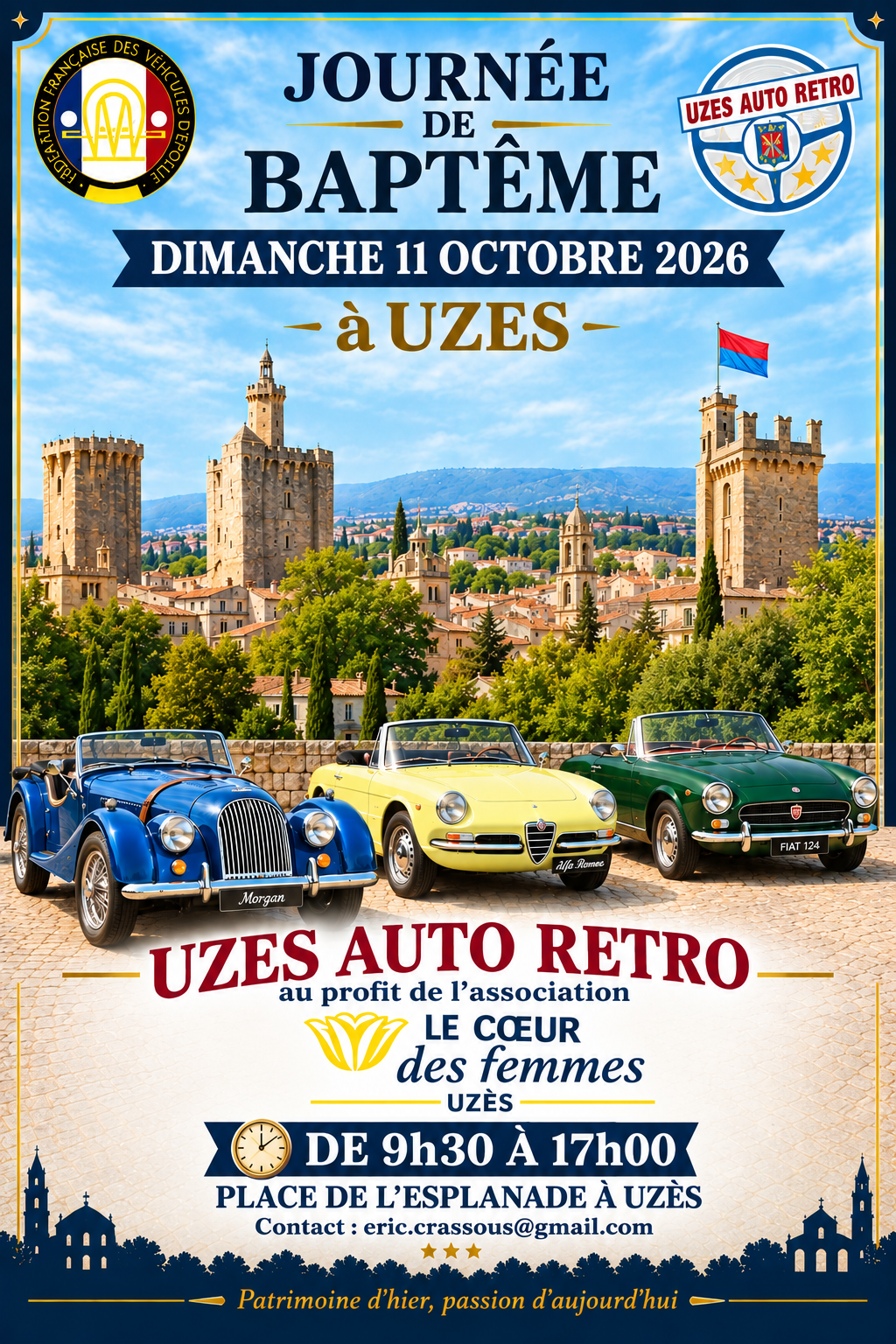 Baptêmes en voitures anciennes