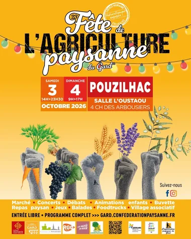 23ème Fête de l’Agriculture Paysanne du Gard