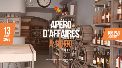 Apéro d'Affaires - Mardi 13 octobre 2026