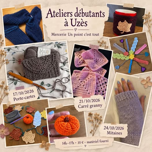 Ateliers Crochet et Tricot