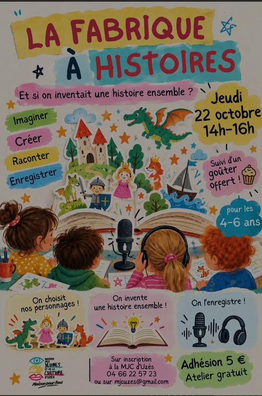 Atelier - La Fabrique à Histoires