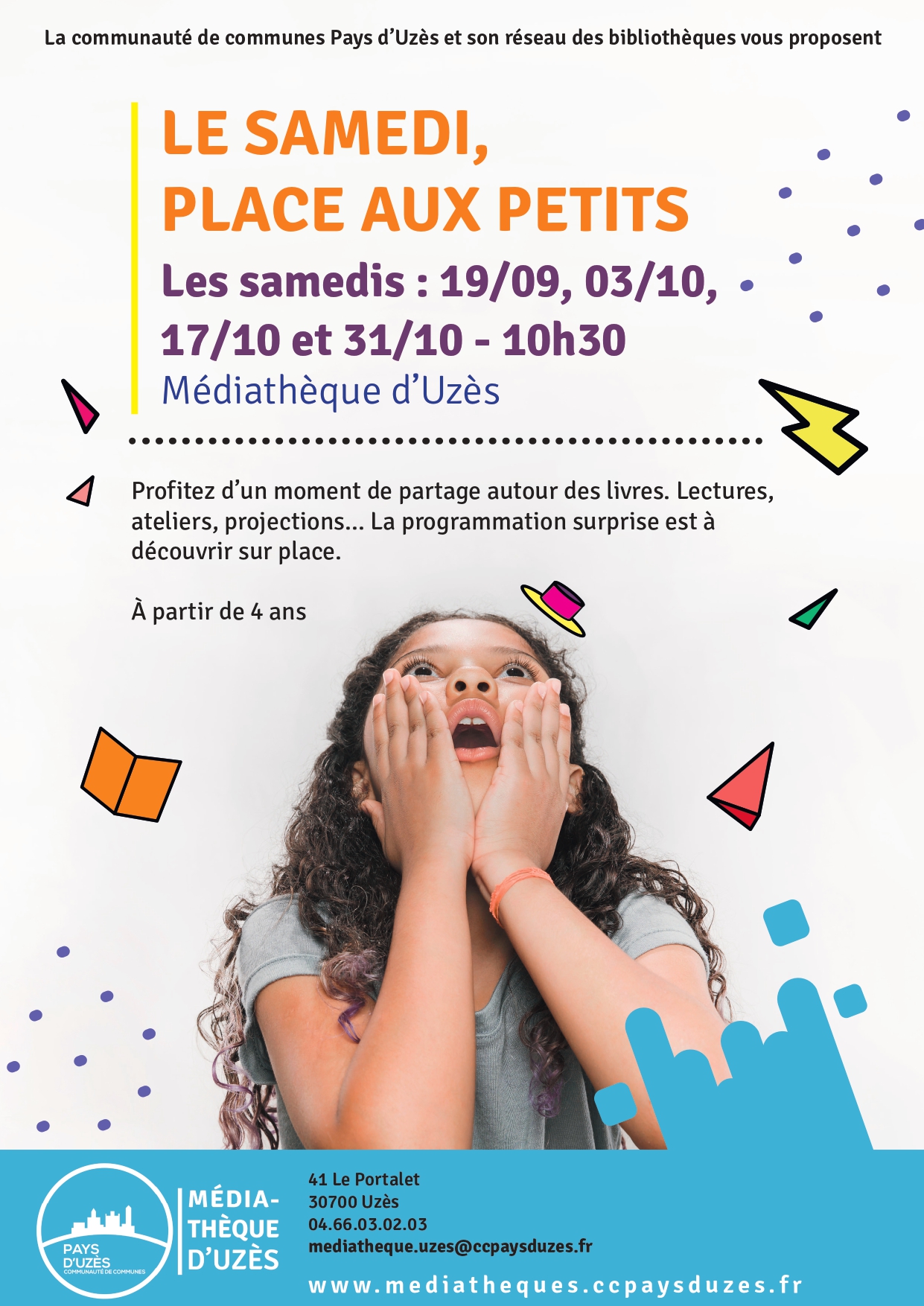Le samedi, place aux petits