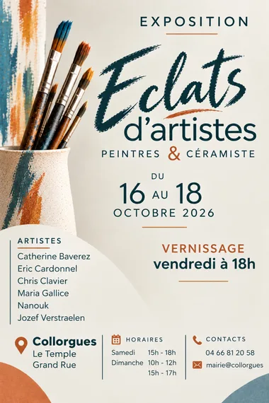 Exposition Peinture et Céramique – Éclats d’artistes