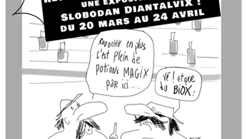 Exposition dessins Slobodan DiantalviX – Retour à la Case des Bars