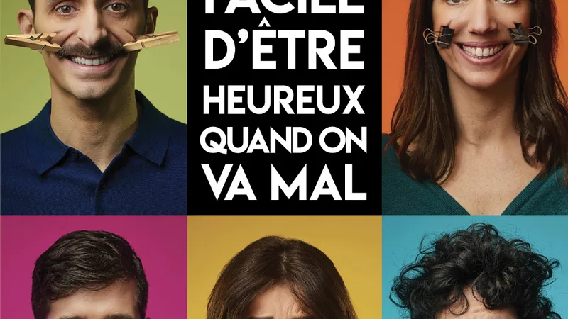 C'EST PAS FACILE D'ÊTRE HEUREUX