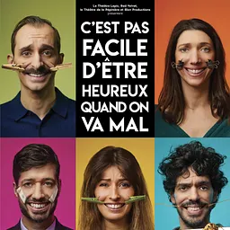C'EST PAS FACILE D'ÊTRE HEUREUX