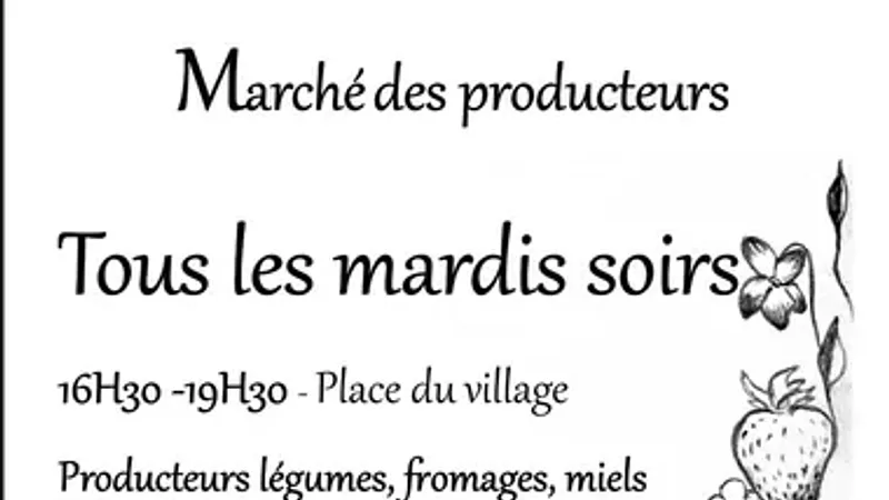 Marché hebdomadaire à Foissac