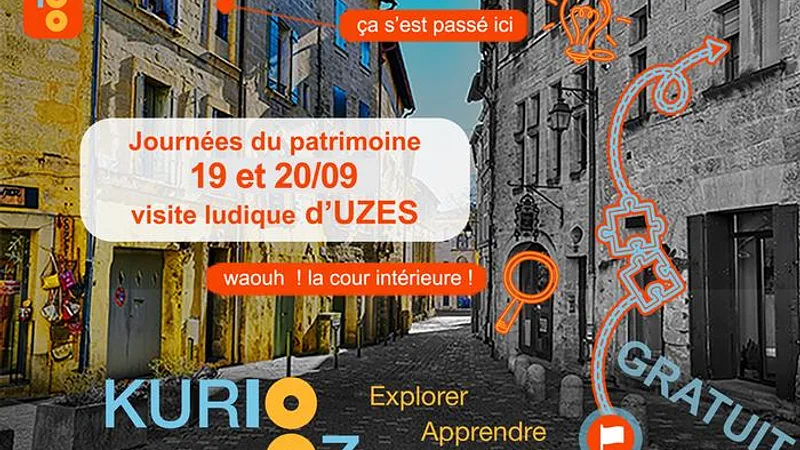 Journées européennes du patrimoine 2026 - Visite ludique d'Uzès