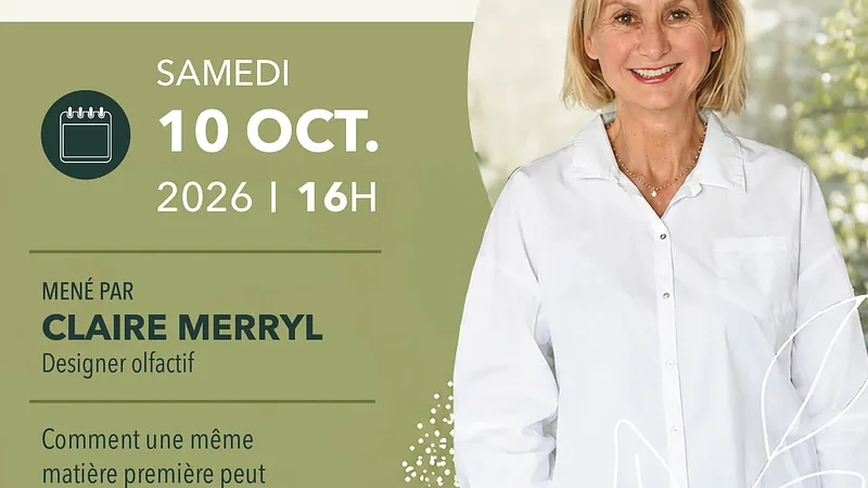 Atelier conférence Parfums & Saveurs 2026