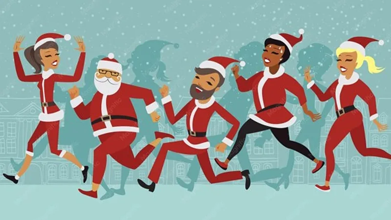 Course - Ronde des Pères Noël